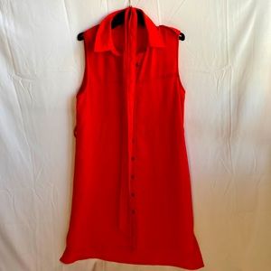 Ya Los Angeles brand, Size S-M, Orange sleeveless sun-dres, fits like a small